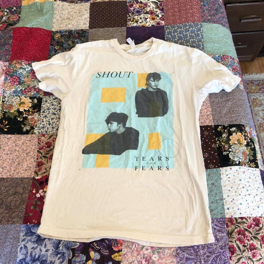 Vintage Style Official Merch Tears For Fears Tee